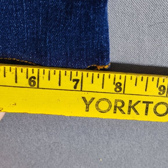 Silver Jeans women's size W27/L31 indigo blue Suki Super stretch Mid slim Boot - Picture 16 of 16